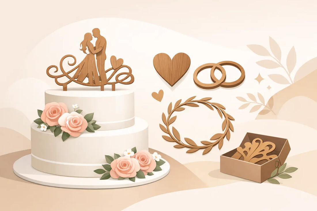 Why Choose a Wooden Cake Topper Personalised?