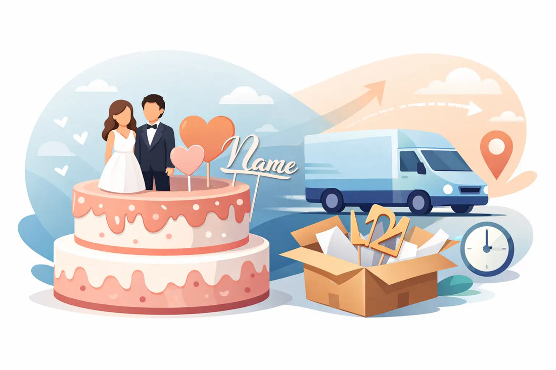 Personalised Cake Toppers Next Day Delivery
