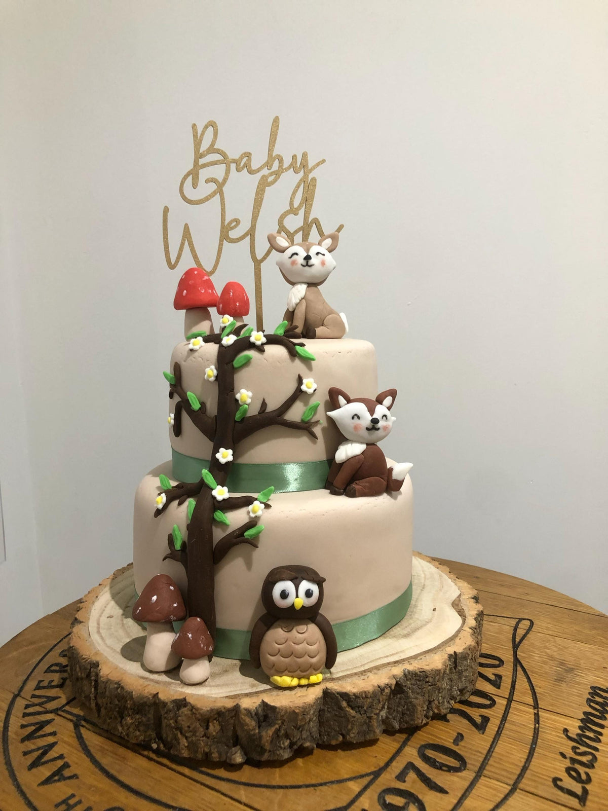 Custom Text Cake Toppers